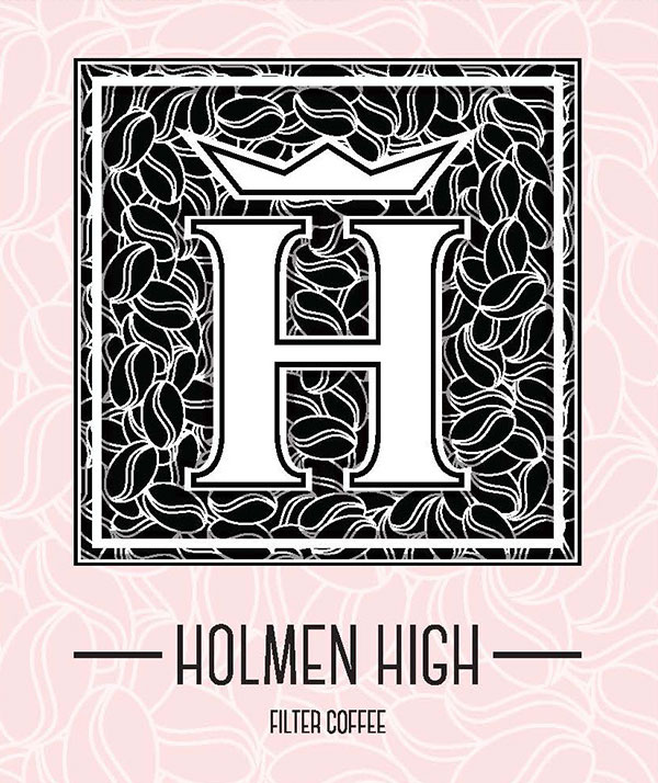 holmen high kaffee label